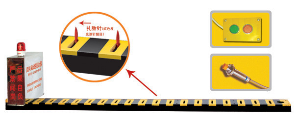 道县V3嵌入式闯岗自动扎胎器/阻车器